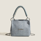 Design super soft bucket shoulder crossbody bag