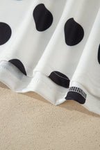 Aurelia Dot Short Sleeve Top Set