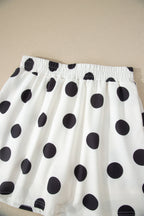 Aurelia Dot Short Sleeve Top Set
