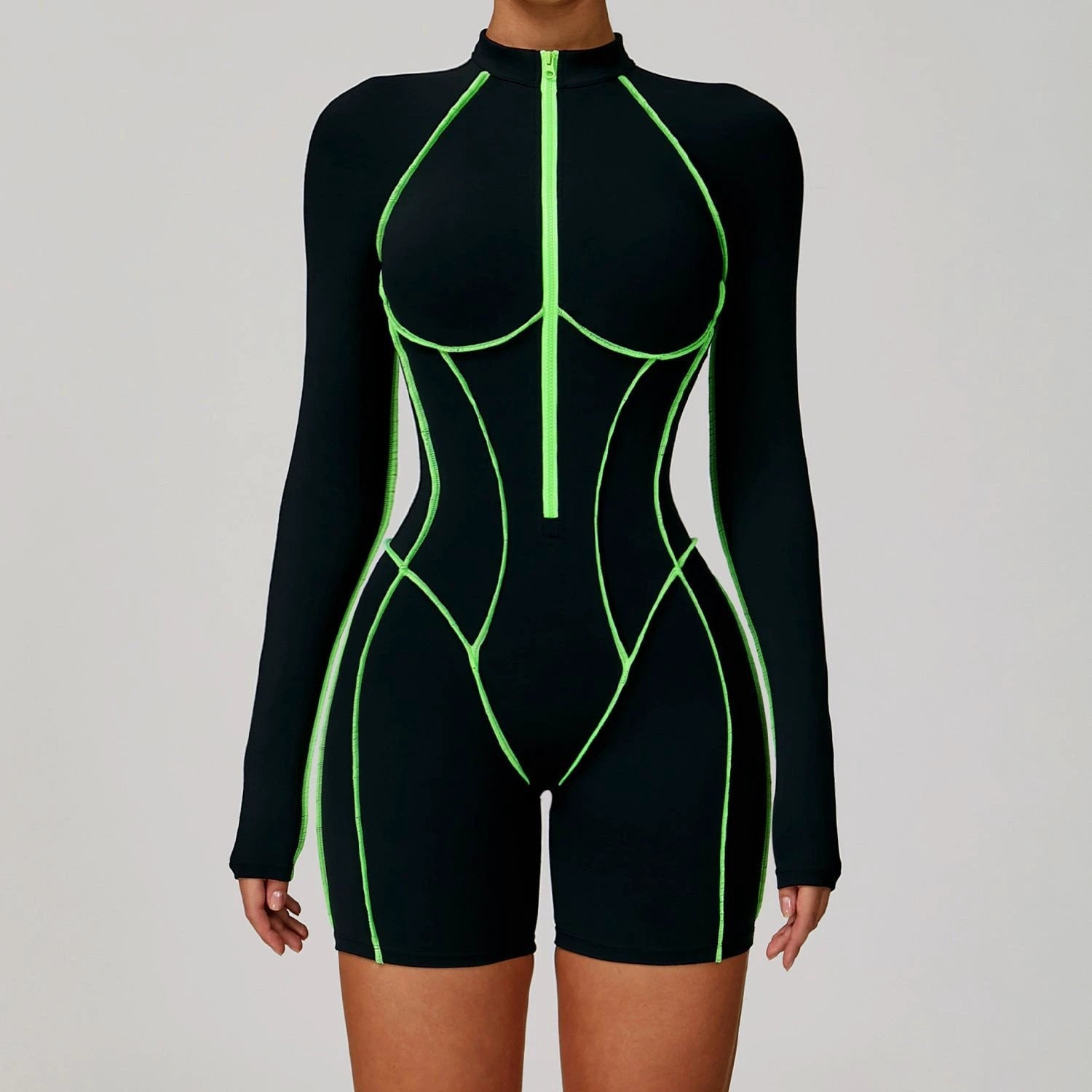 Tight Workout Clothes High-strength Sports Jumpsuit 9318