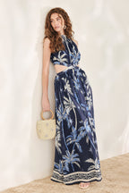 COASTAL STARGAZER WOVEN MAXI DRESS