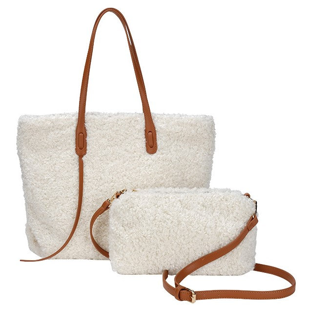 Fake Fur Shoulder Bag Fluffy Bag