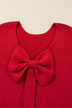 Addison Backless Bubble Sleeve Sweater