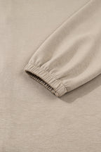 Brielle Bow Embroidered Zip Up Hoodie