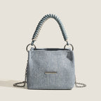 Design super soft bucket shoulder crossbody bag