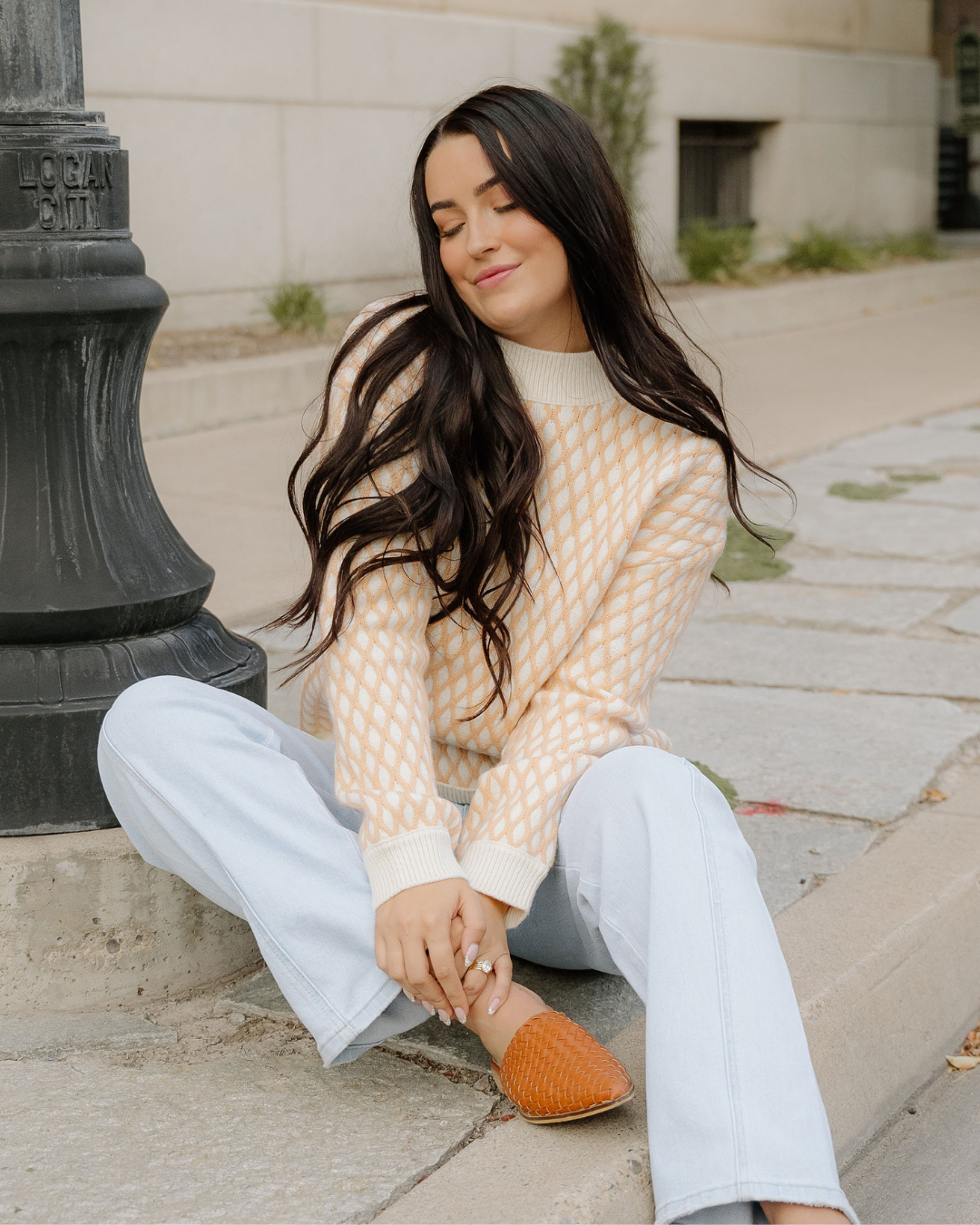 Daphne Mock Neck Sweater