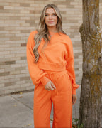 Miles Wide Leg Pants Set - Flamingo