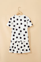 Aurelia Dot Short Sleeve Top Set