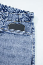 Bella Paperbag Waist Barrel Jeans