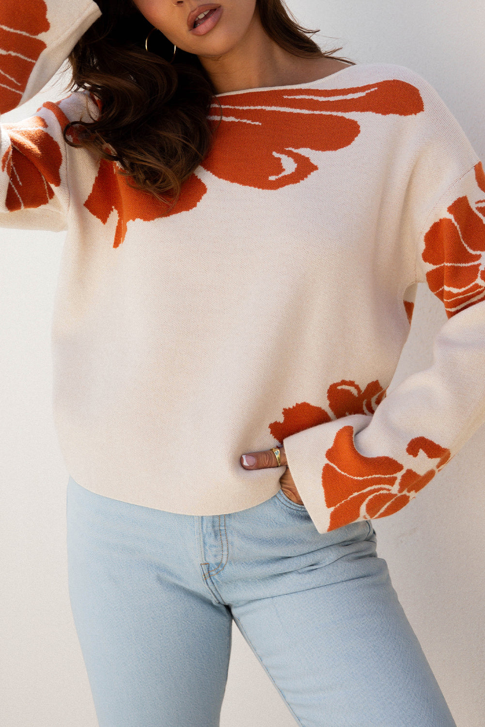 Beth Wide Sleeve Sweater
