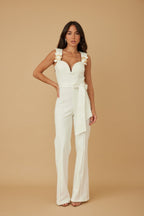 Intertwined Ring Detail With Strap Jumpsuit