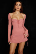 Peek Hole Mini Dress