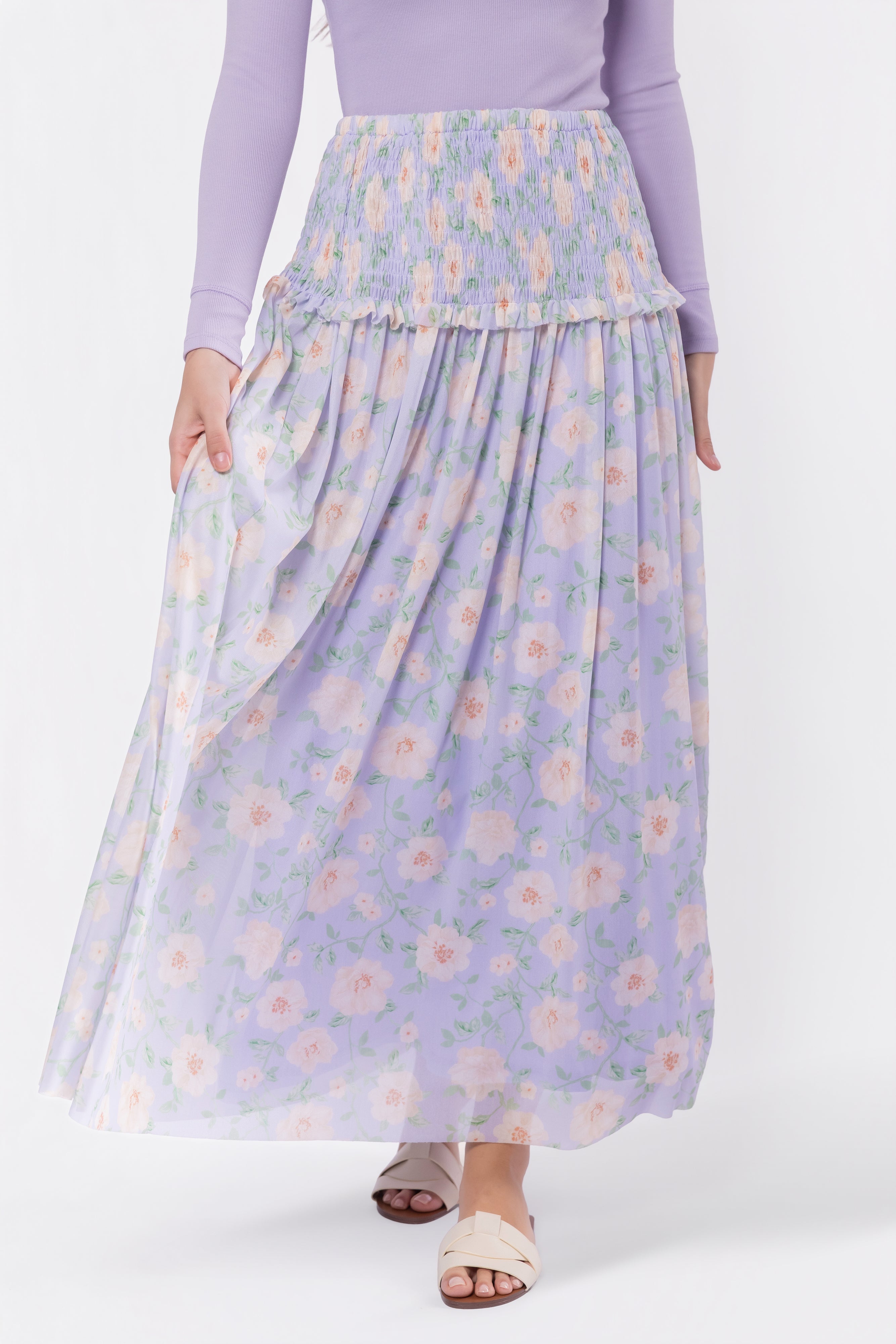 Liana Skirt (Light Lavender)