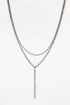 BEADED Y NECKLACE
