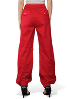 Elastic Waist Band Cargo Pants