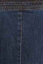 TERRIFIC TIMING DENIM MIDI DRESS