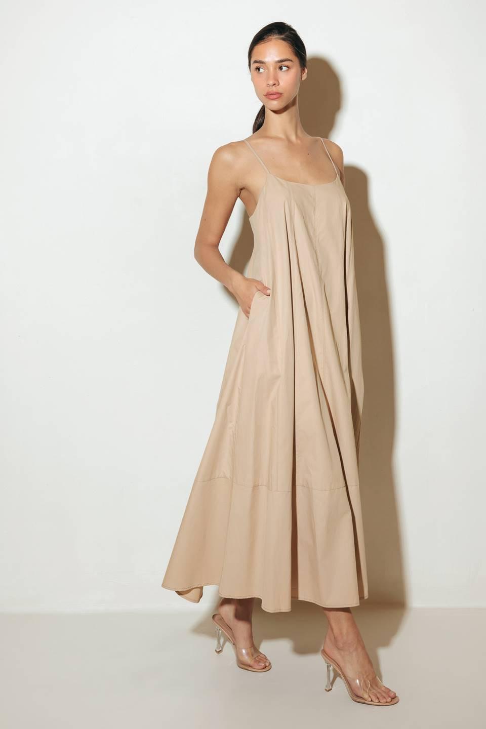 DAISY LANE WOVEN MIDI DRESS