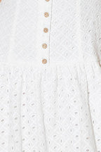 AT FIRST GLANCE WOVEN MINI DRESS