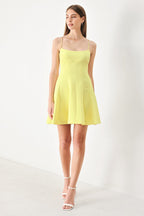 FRESH LINE WOVEN CAMI DRESS