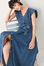 DAYDREAM DENIM MIDI DRESS