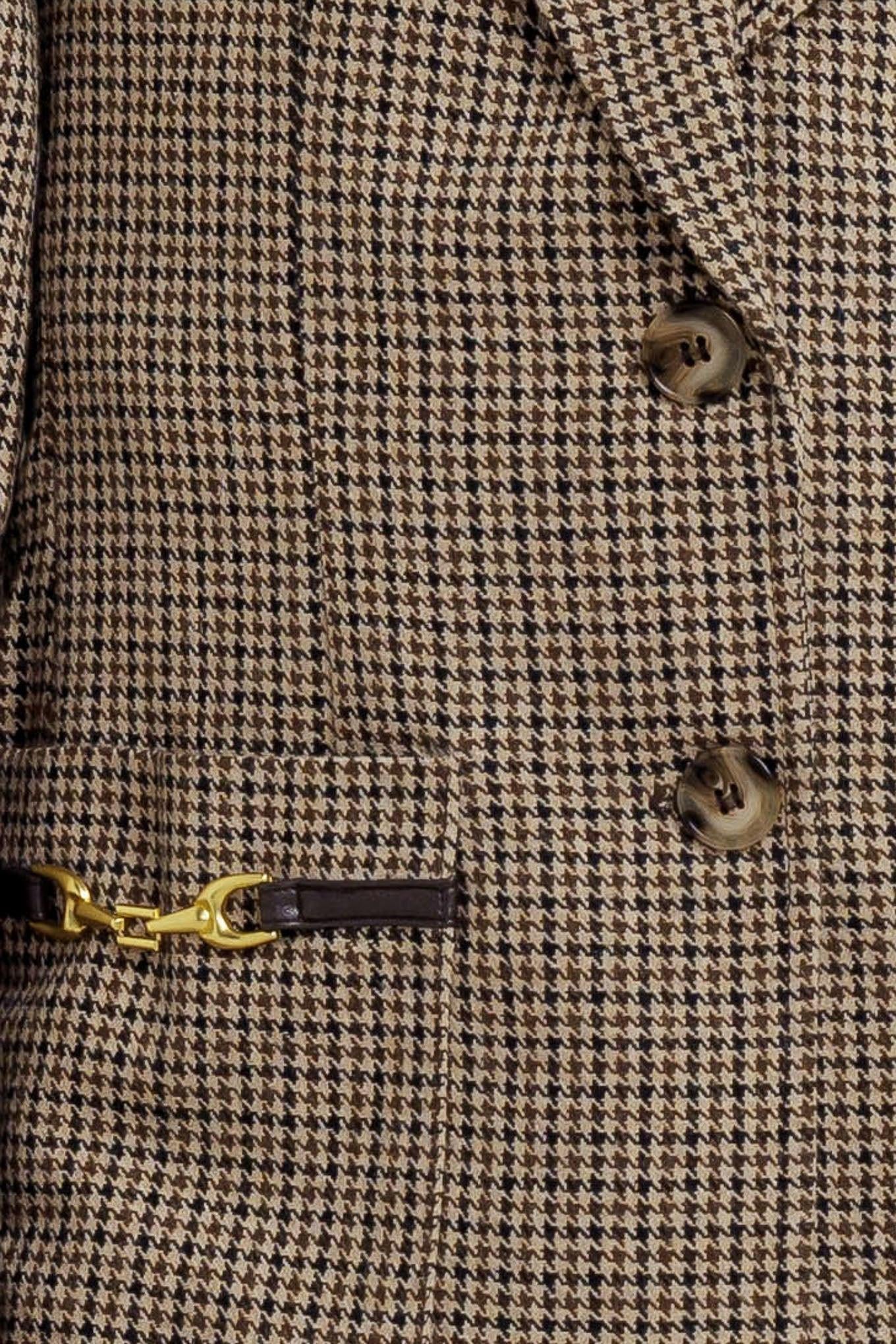 PREPPY EDGE WOVEN BLAZER
