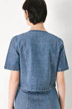 CITY ARMOR DENIM TOP