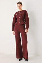 MERLOT RIDGE WOVEN JACKET