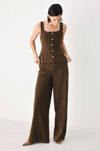 COCOA AFTER HOURS WIDE LEG PANTS