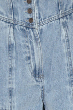 SUNLIT DENIM MOMENT SHORTS