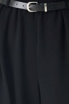 BLACK TIE PALAZZO WIDE LEG PANTS