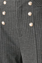 MODERN PINSTRIPE WOVEN PANTS