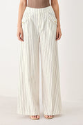 SUTTON STRIPE WOVEN PANTS
