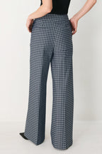 NOIR SOCIETY WOVEN WIDE LEG PANTS