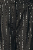 CITY AFTER DARK STRIPED WIDE LEG PANTS