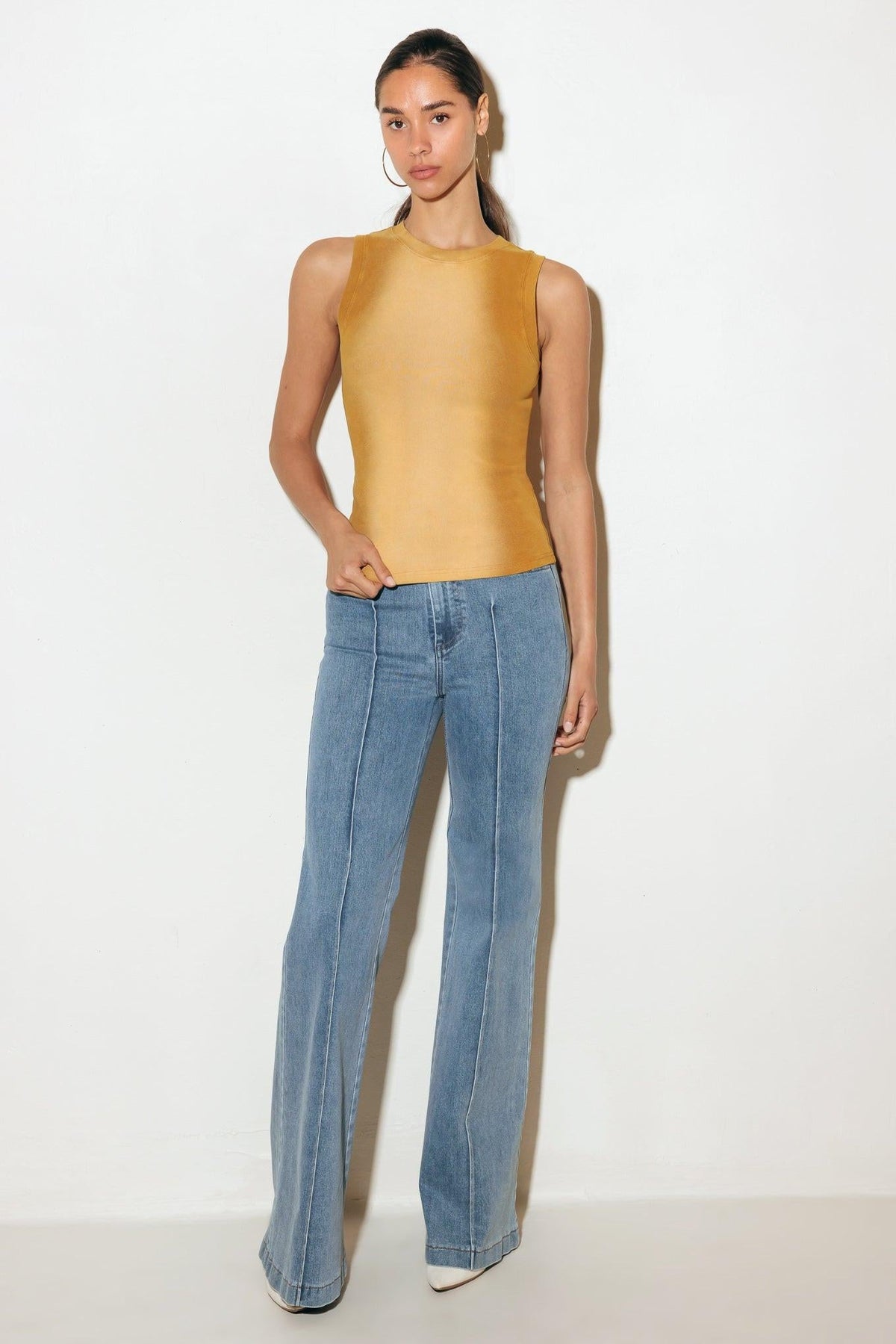 NO ONE PRETTIER KNIT TANK TOP
