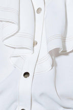 MADE FOR ROMANCE OFF WHITE WOVEN TOP
