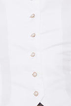 NEVER ORDINARY WOVEN TOP