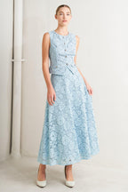 SWEET BUT STRONG WOVEN VEST