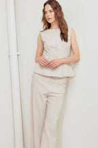 MODERN FLOW WOVEN TOP