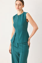 MODERN FLOW WOVEN TOP