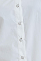 WHITE NOISE SOLID WOVEN TOP