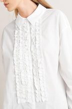 MODERN MUSE WOVEN TOP