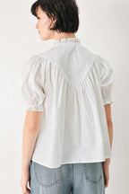 SWEET NOTE MOMENT WOVEN TOP
