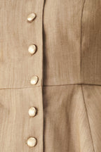 STONEWASH RELAXED WOVEN TOP