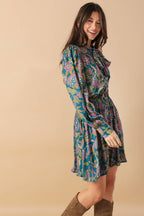 MUCH TO DO WOVEN MINI DRESS