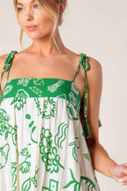 EVERYDAY BLISS WOVEN MAXI DRESS