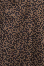 URBAN JUNGLE GLAM SUEDED KNIT MIDI DRESS