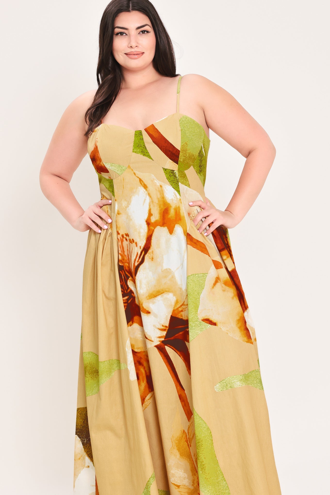 LIMONCELLO GARDEN WOVEN MAXI DRESS Full Size