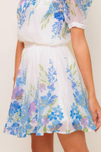 SUNSET SAIL WOVEN MINI FULL SKIRT