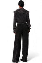 Crop Hoodie And Wide Leg SweatSuit